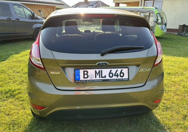 Ford Fiesta cena 20500 przebieg: 116250, rok produkcji 2012 z Malbork małe 254